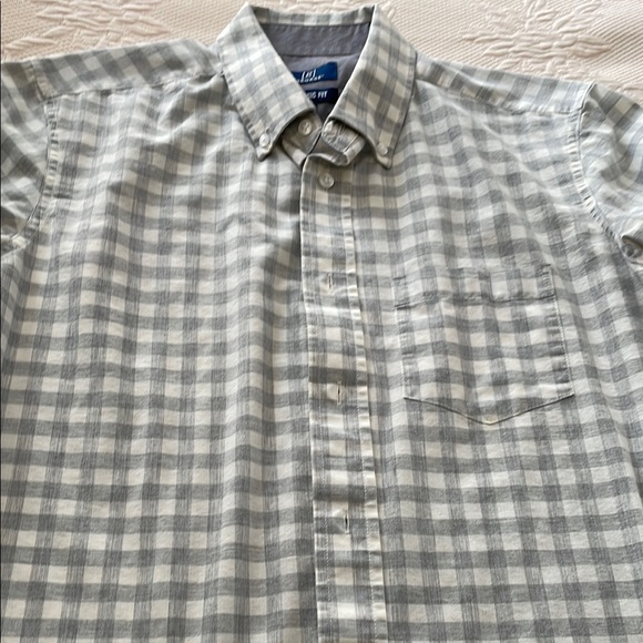 George Gray and White Casual Button Down Shirt - Picture 7 of 7